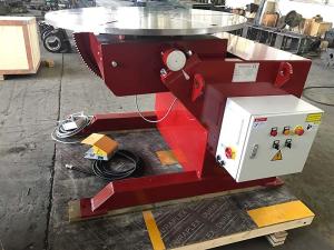 China 3T Pipe Welding Positioners , Welding Rotators Positioners Anti Electromagnet Funtion on sale