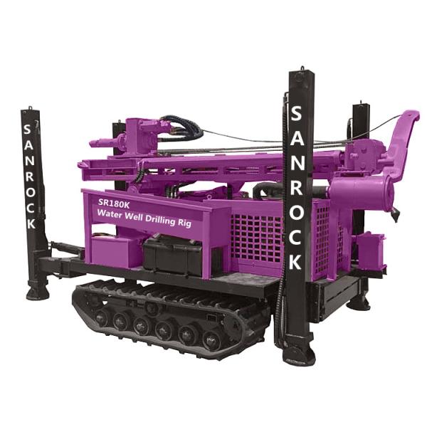 Crawler Water Well Drilling Rig Equipment Hydraulic Deep Water Well Drilling Machine