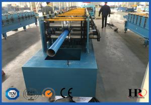 Buy cheap 4kw Rain Gutter Roll Forming Machine For K Style Gutter / Half Round Gutter product