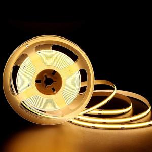 Buy cheap Ra90 DC 480 LED Chips Cob Led Rgb Flexible Led Strip 24v 3000k product