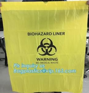 China Super Jumbo Large Drawstring Autoclavable Biohazard Bags, Thick Polyethylene Bag, Polypropylene Bag Steam Sterilization on sale