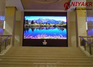 China Digital SMD3528 P6 Indoor Full Color LED Display 6mm LED Video Display Board on sale