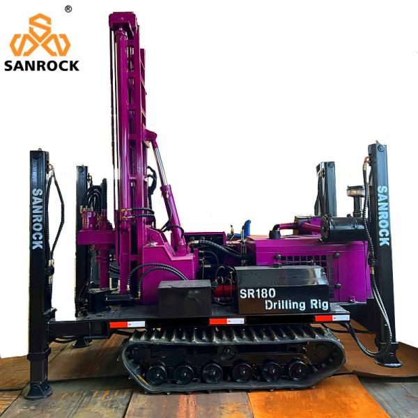Crawler Water Well Drilling Rig Equipment Hydraulic Deep Water Well Drilling Machine