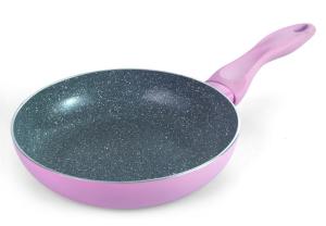 China 2mm APEO Free 4lay Marble Coating Non Stick Frying Pans on sale