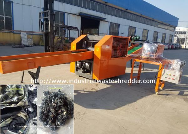 Quality Medical / Cotton / Plush / Leather Gloves Cutting Machine Disposable Gloves Shredder for sale