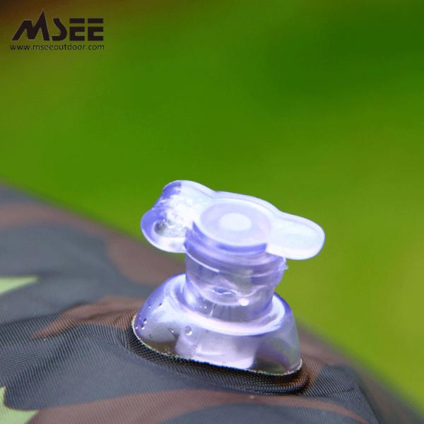 580G Sponge Inflatable Sleeping Pad High Durability For Hiking / Travel