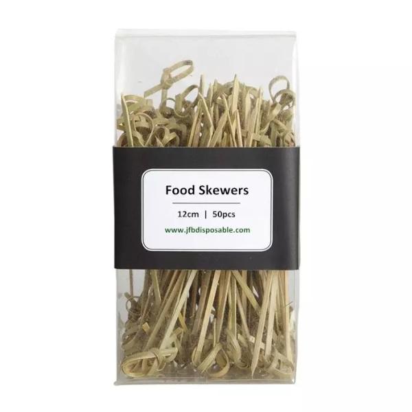 Party Supplies Bamboo Knot Cocktail Sticks Skewer bamboo ear pick 9cm 4 Inch