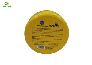 China Wax Tin Can Customized Size CMYK Printed for Wax Packaging with Tinplate Lid on sale