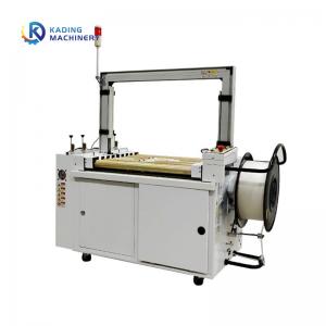 Buy cheap Semi Auto Carton Box Strapping Machine For 1200mm 1400mm Corrugated Sheet Of PP Strapping product