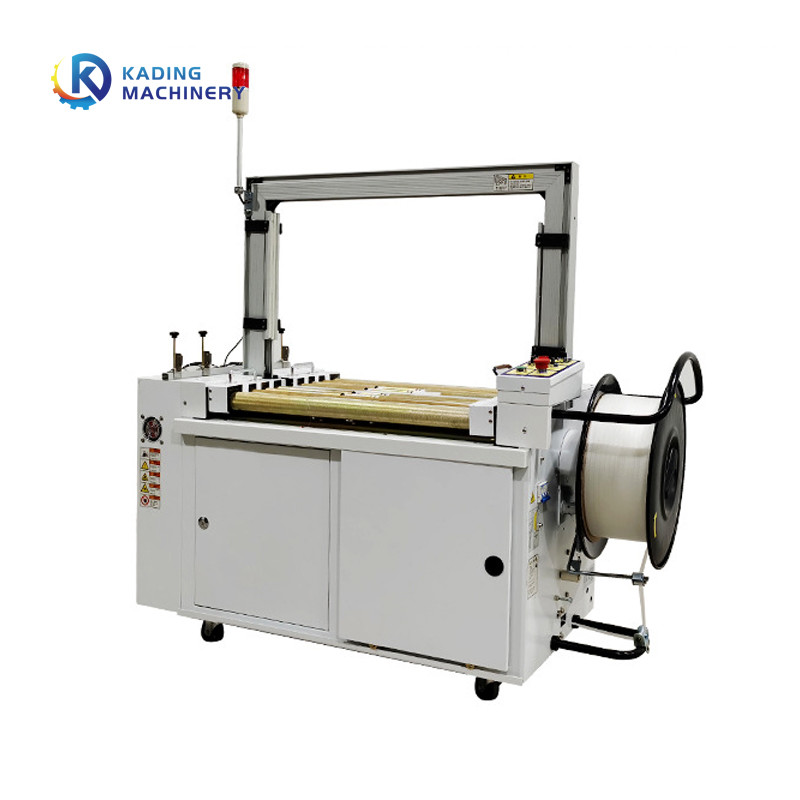 Heating Fusion Carton Strapping Machine By PP Strap With PLC Touch Screen