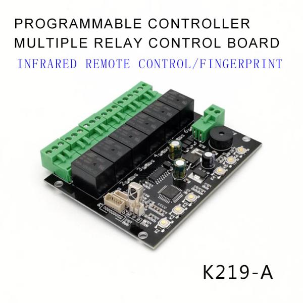 Grow K219-a+R502-F Programmable Multiple Relay Fingerprint IR Control Board