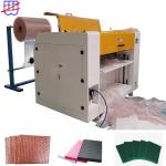 CNC Fully Automatic PLC Control Air Bubble Film Cutting and Slitting Machine for