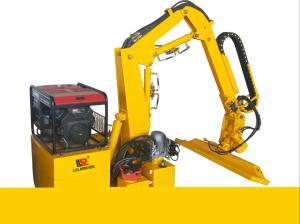 Highway Tractor Mounted Hedge Cutter Trimmer 360 Degree Rotation