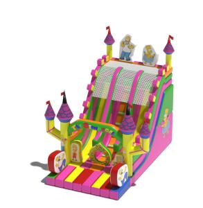 Buy cheap Entertaining Inflatable Slides Combines Sliding Fun With A Themed product