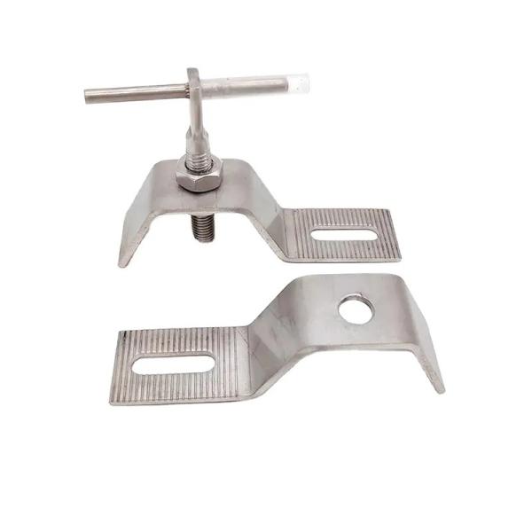 Quality Marble Aluminium Right Angle Bracket Supporting Wall mounted for sale