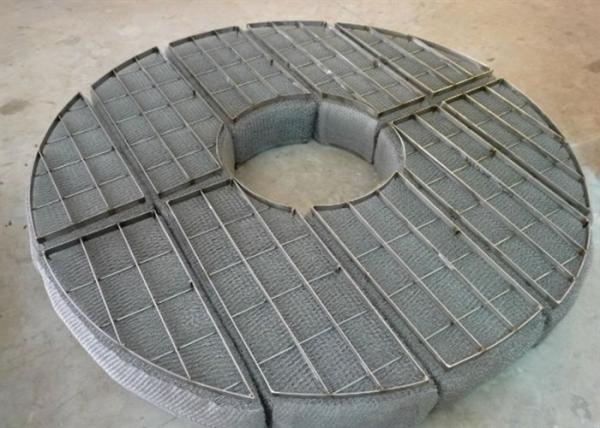Quality Knitted Wire Mesh Demister Filter Rating 99.9% Performance Stainless Steel for sale