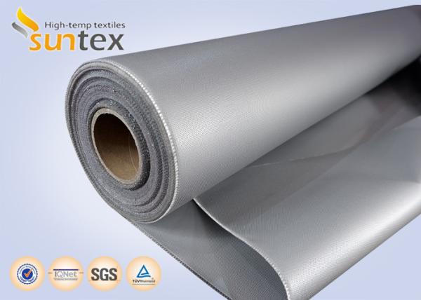 Quality 34 Oz Silicone Coating Fabric For High Temperature Removable Pads for sale