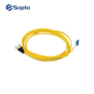 Buy cheap Low Insertion Loss 2 Core Lc To St Patch Cord Duplex SM 2.0mm 0.5M product