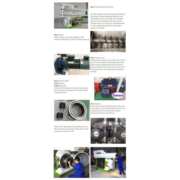 High Efficiency Animal Feed Production Machine , Cattle Food Processing Machine