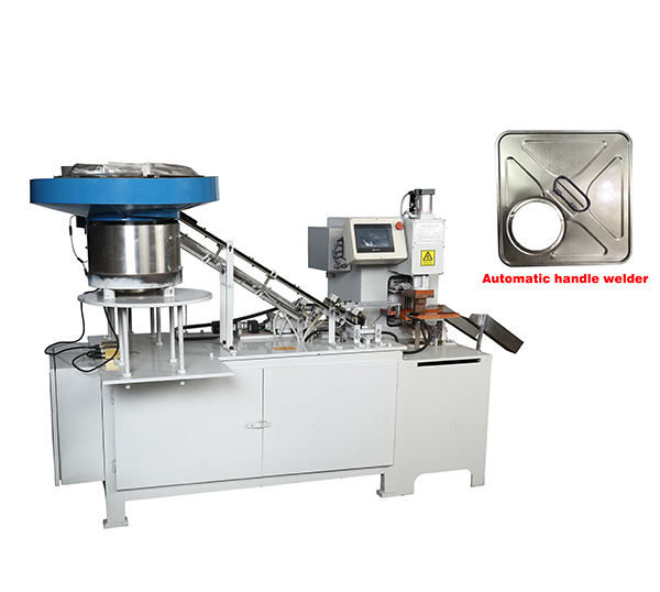 High speed Paint Can Lid Production Line For Square End Making-80EPM