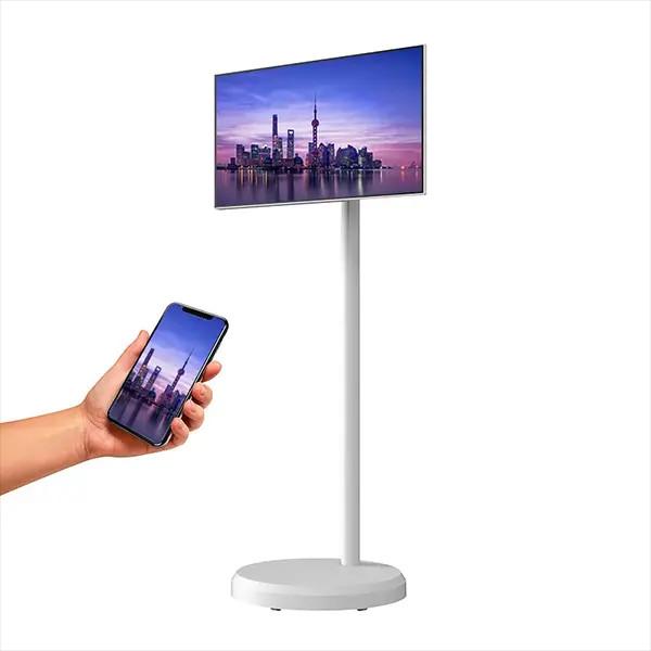 Quality Portable Movable Tablet Stand By Me Screen Built In Dual Microphone And LED Backlight for sale