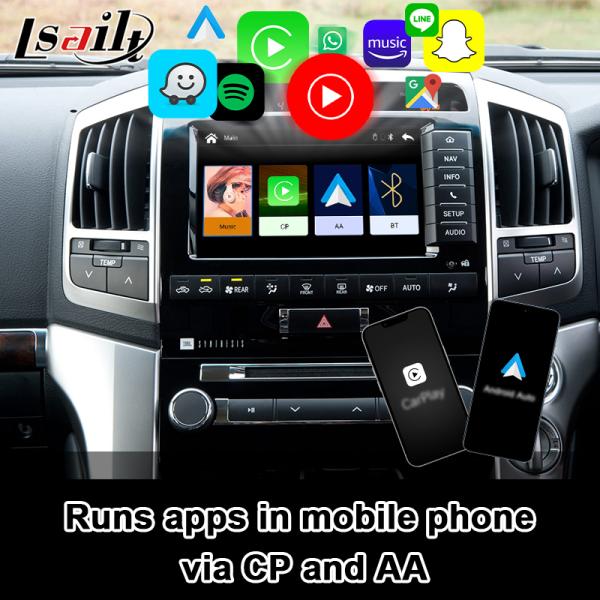 Plug and Play Apple CarPlay Interface for Land Cruiser 200 2013-2021 Multi-Language ,360 Camera ,Reverse Camera Support