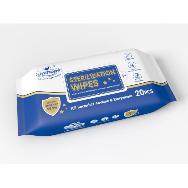 99.99% Sterilization Medical Wet Wipes Disinfectant Alcohol-Free for Baby Care 100PCS