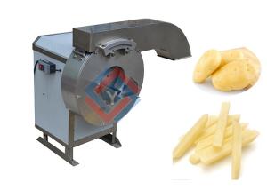China Commercial Electric Sweet Potato Slicing Machine / Fresh Potato Chips Making Machine on sale