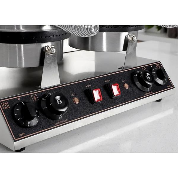 Round Shape Other Snack Machines Ice Cream Cone Waffle Maker Machine With Year 2023