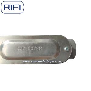 China 3/4 Inch C Type Aluminum Die Cast Threaded Conduit Body With Cover And PVC Gasket on sale