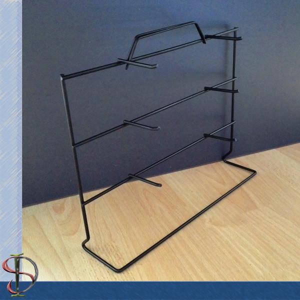 Quality Jewelry display rack / Mult-Hooks Display Rack on table / Metal Hooks Display Stand / One side Countertop Rack for sale