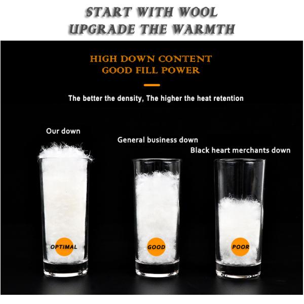 New men's white duck down anti-drilling velvet lightweight hooded casual warm winter down coat or jacket with storage bag