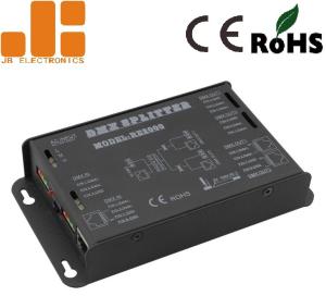 Buy cheap Standard DMX Signal Splitter LED Dimmer Controller With 2 Channels DMX512 Output product