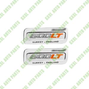 1 Pair For Mclaren 600LT Trim Metal Nameplate Logo Badge,Aluminum Name Tag Sign