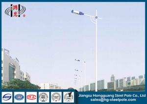 250W Polygonal / Conical Street Light Poles for Highway Lighting