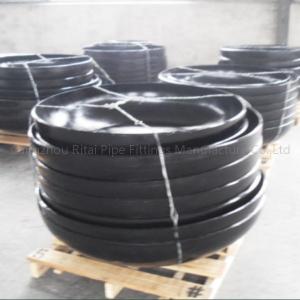 China Black Oiled 6 Inch Butt Weld End Cap Sch 80 ANSI 16.9 Sch40 STD XS on sale