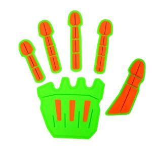 China Gloves TPR Patch Custom LOGO Heat Press Sew On Embossed Rubber PVC Patch 3D on sale
