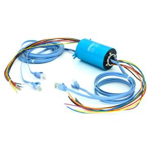 Buy cheap Standard Ethernet RJ45 Slip Ring Connector 6 Circuits product