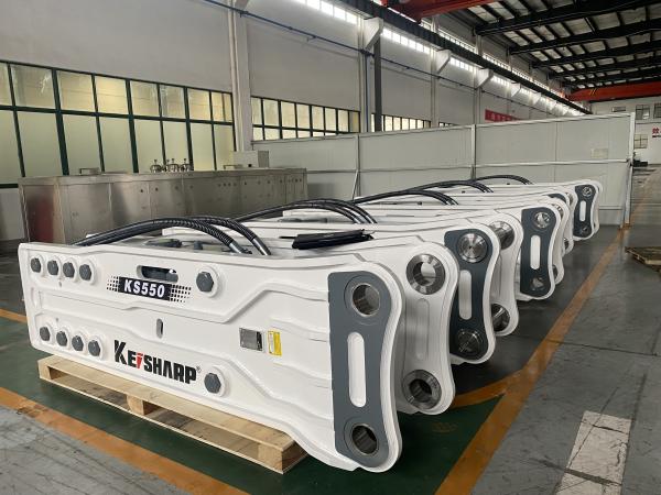 Quality KS320 Top Pin Type Hydraulic Excavator Breaker Machine 155mm Chisel Diameter for sale