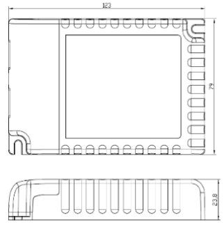 Energy-saving 60W Dali LED Dimmable LED Driver for Constant Current Operation