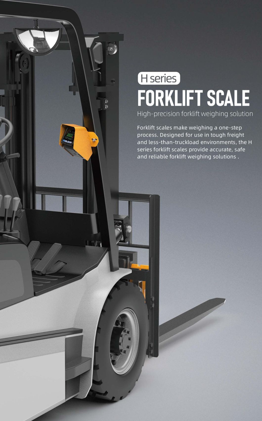 Aida Factory Forklift Manufacturer Sales Forklift Scales