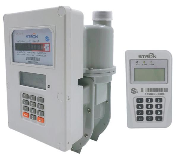 Quality ISO9001 Low Flow Gas Meter , G2.5 Intelligent Gas Meter for sale