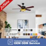 Low Noise Energy Saving Classical 5 Blades Ceiling Fan Engineering Model For