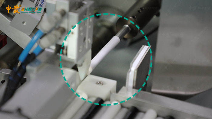 Ceramic Printing Automatic Blanking Single Color Silk Screen Printing Machine For Ceramic Tube