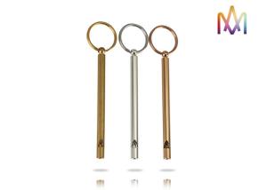 China 17g Brass Creative Whistle Custom Shaped Keychains on sale