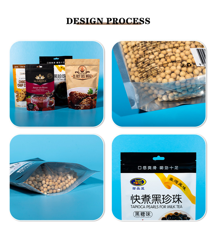 Custom Window Patch Pouch | Multi-Layer Composite Packaging Bags | Food-Grade Moisture-Proof Design | Custom Sizes/Printing for Retail/Industrial Use