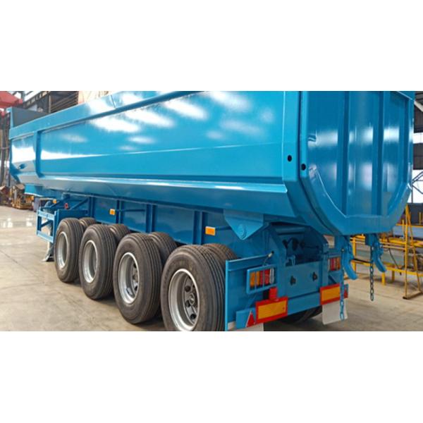 U-Shape 40 CBM 45 CBM Dump Truck Semi Trailer Tipper Trailer Tipper Dump Trailer