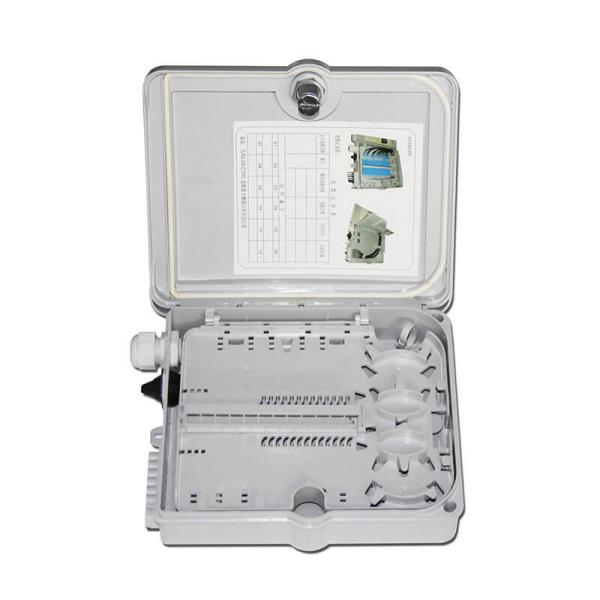 Quality 12 Cores Fiber Optic Distribution Box For FTTX Networks Max 12 FTTH Drop Output for sale