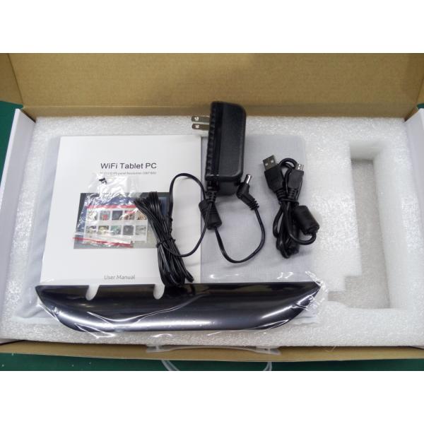 Wall Mount Android Touch Screen Monitor 8 " Quad Core Android 4.4 POE Support Muti - Language