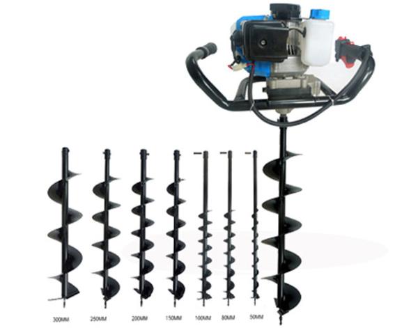 Quality Single Tree planting petrol hole digger  / gasoline post hole digger with CE for sale